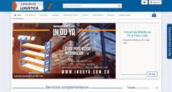Desktop Screenshot of catalogodelogistica.com
