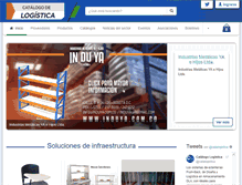 Tablet Screenshot of catalogodelogistica.com